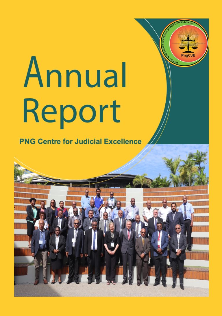 2023 PNGCJE Annual Report