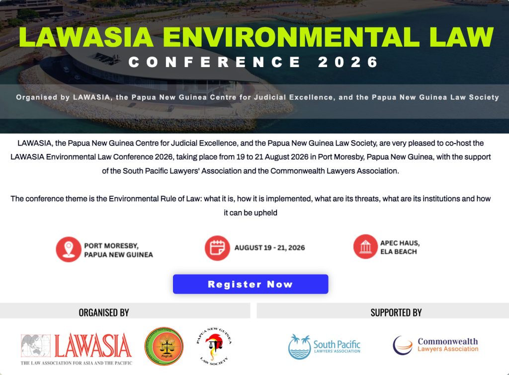 LAWASIA Environmental Law Conference 2026